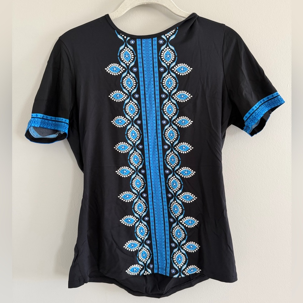 Lands End Rashguard Swim Top